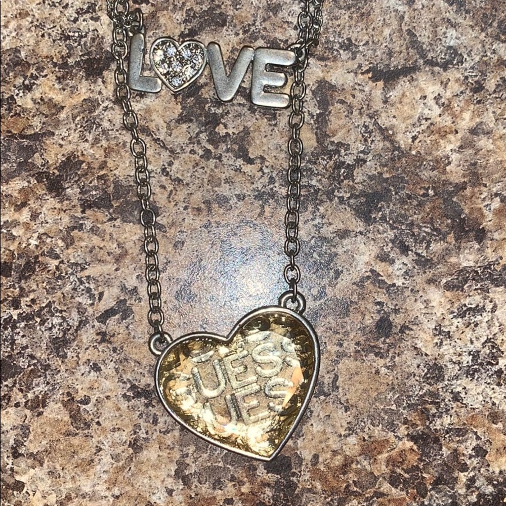 Guess Heart Necklace